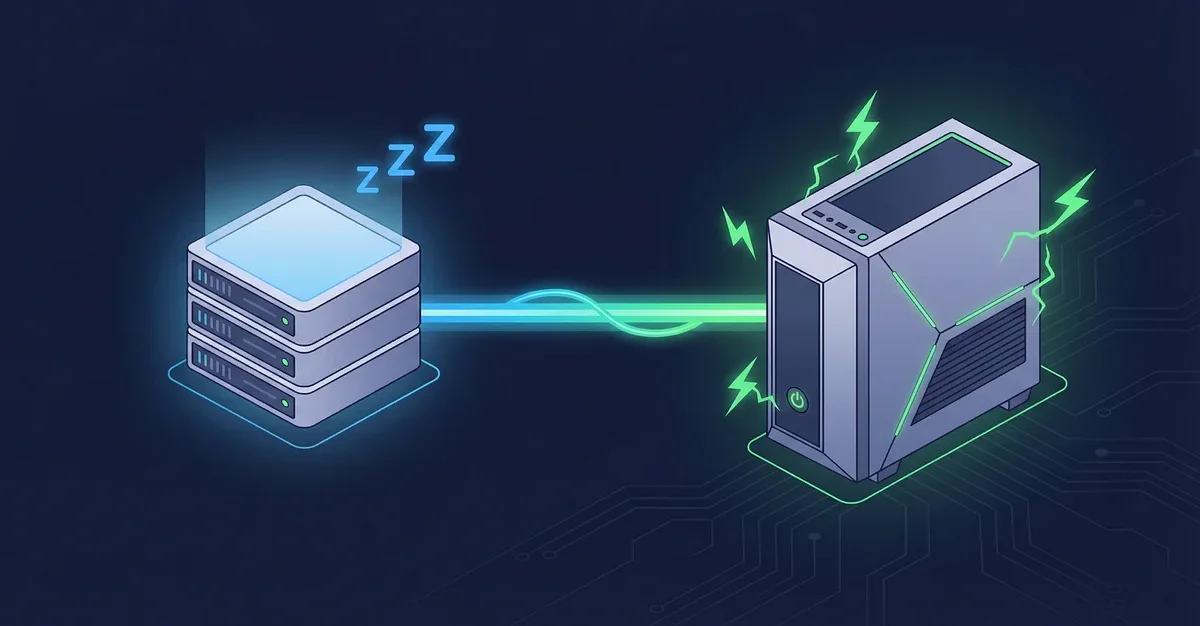GPU-on-Demand: Wake-on-LAN for ML Workloads